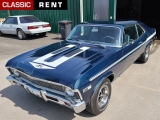 Louer une CHEVROLET Nova Bleu de 1968