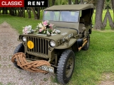 Louer une JEEP Willys Kaki de 1945