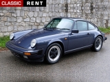 Louer une PORSCHE 911 Bleu de 1985